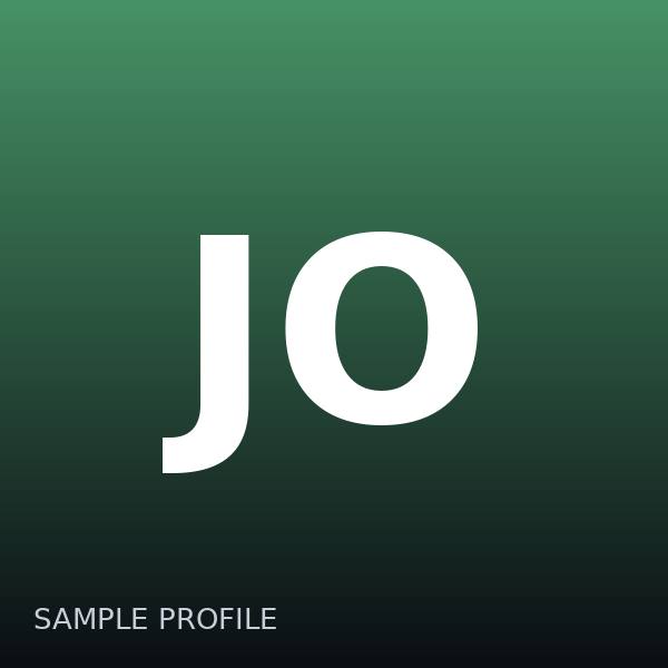 Jade Okafor — sample profile